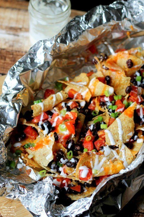Did you know nachos are very easy to make on grill? 