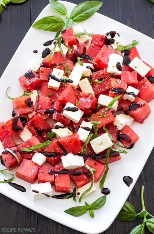 You would definitely like this grilled melon salad. 